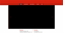 Desktop Screenshot of pontocine.com.br